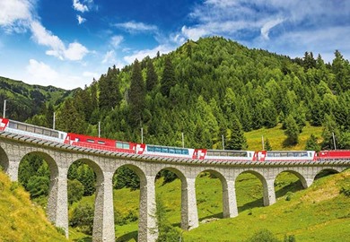 Glacier Express & St Moritz